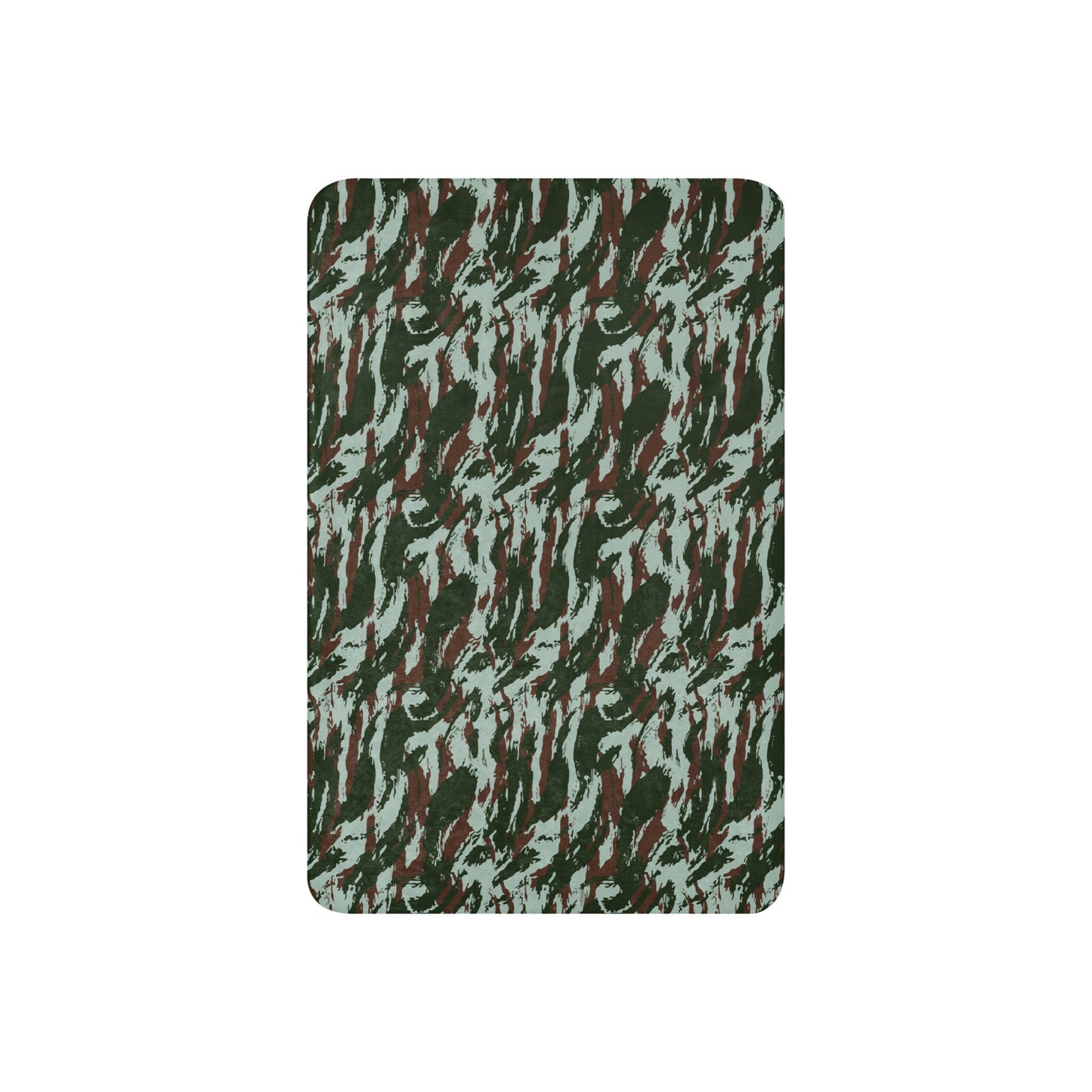 Brazilian Lizard Vertical CAMO Sherpa blanket - Blankets
