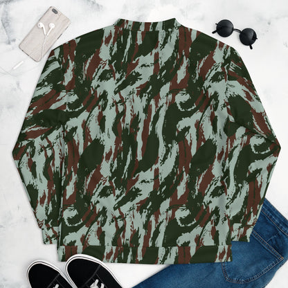 Brazilian Lizard Vertical CAMO Unisex Bomber Jacket - Jackets