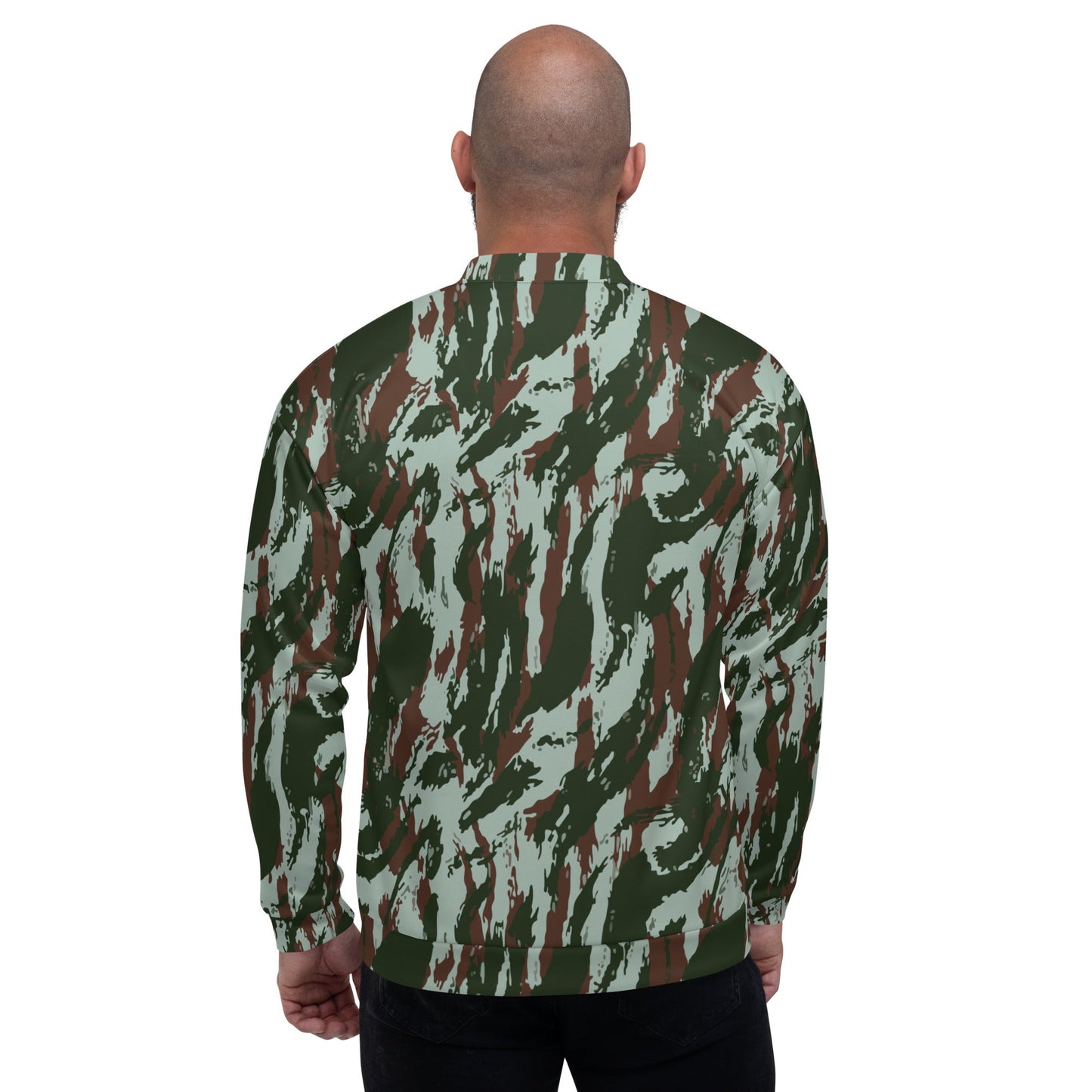 Brazilian Lizard Vertical CAMO Unisex Bomber Jacket - Jackets