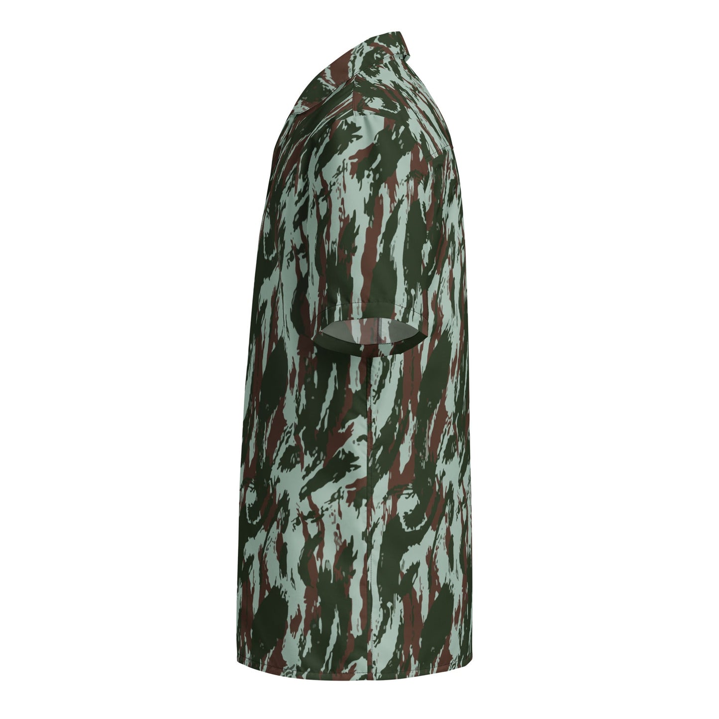 Brazilian Lizard Vertical CAMO Unisex button shirt - Button Shirts