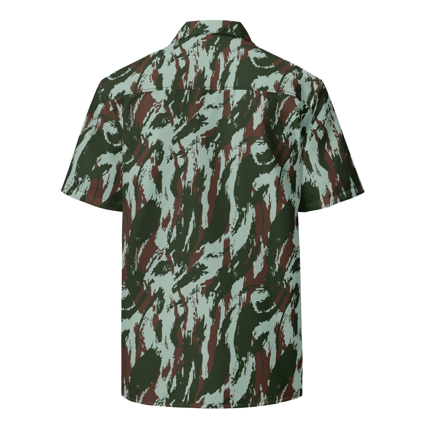 Brazilian Lizard Vertical CAMO Unisex button shirt - Button Shirts