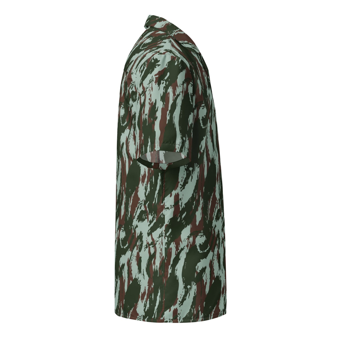 Brazilian Lizard Vertical CAMO Unisex button shirt - Button Shirts