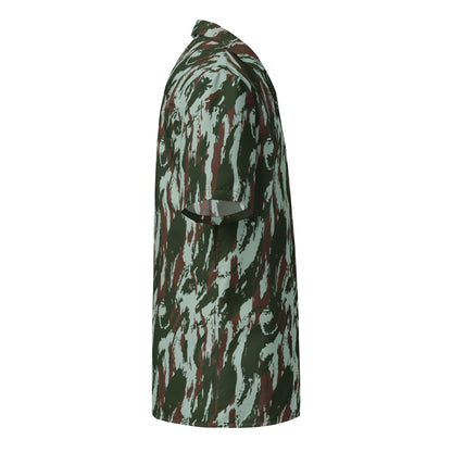 Brazilian Lizard Vertical CAMO Unisex button shirt - Button Shirts