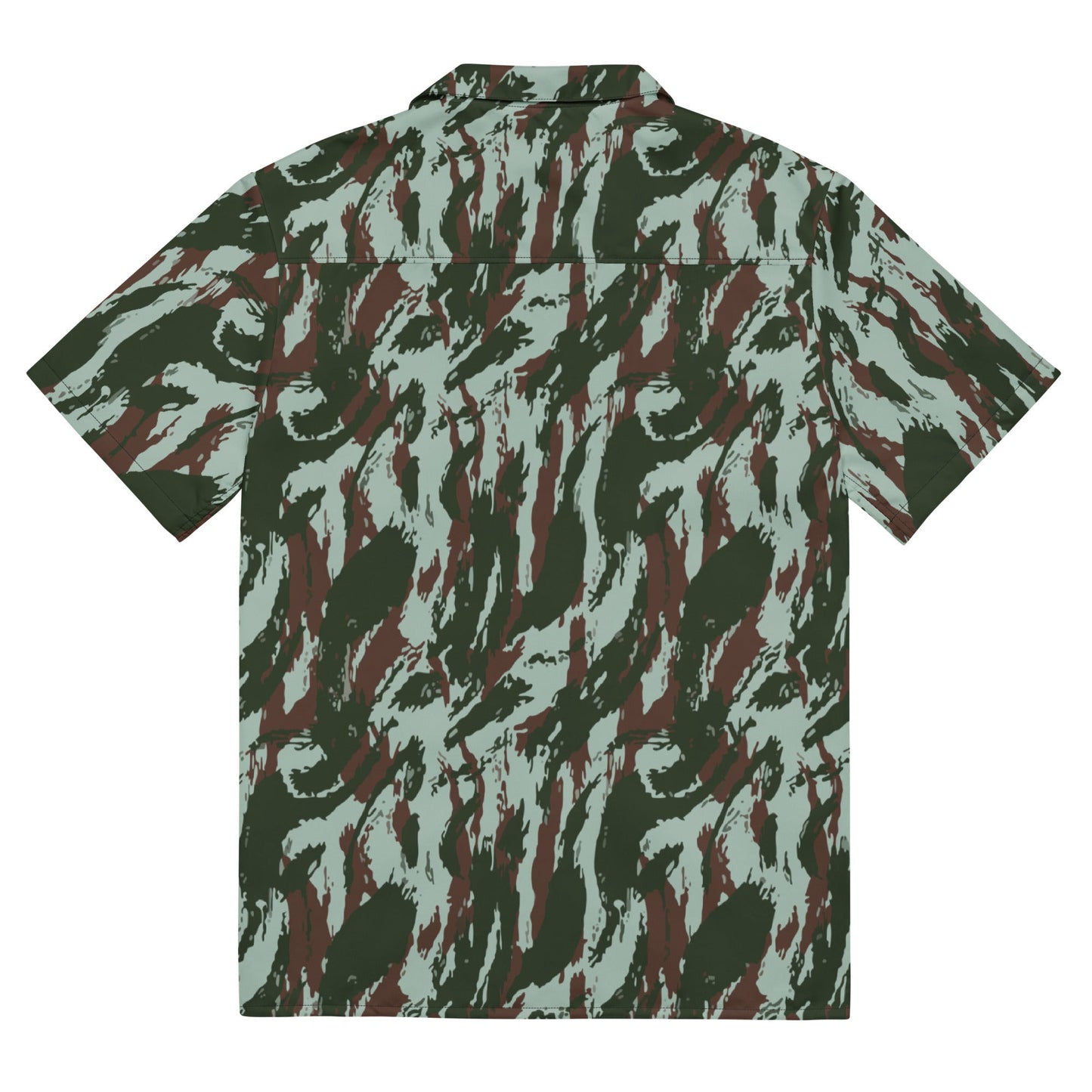 Brazilian Lizard Vertical CAMO Unisex button shirt - Button Shirts
