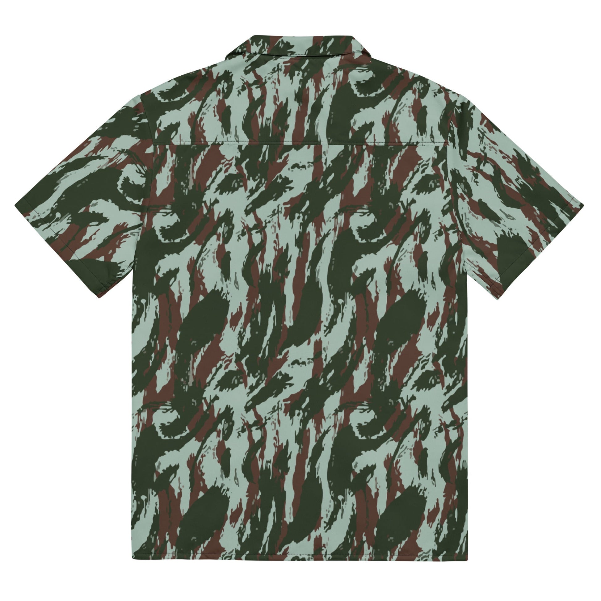 Brazilian Lizard Vertical CAMO Unisex button shirt - Button Shirts