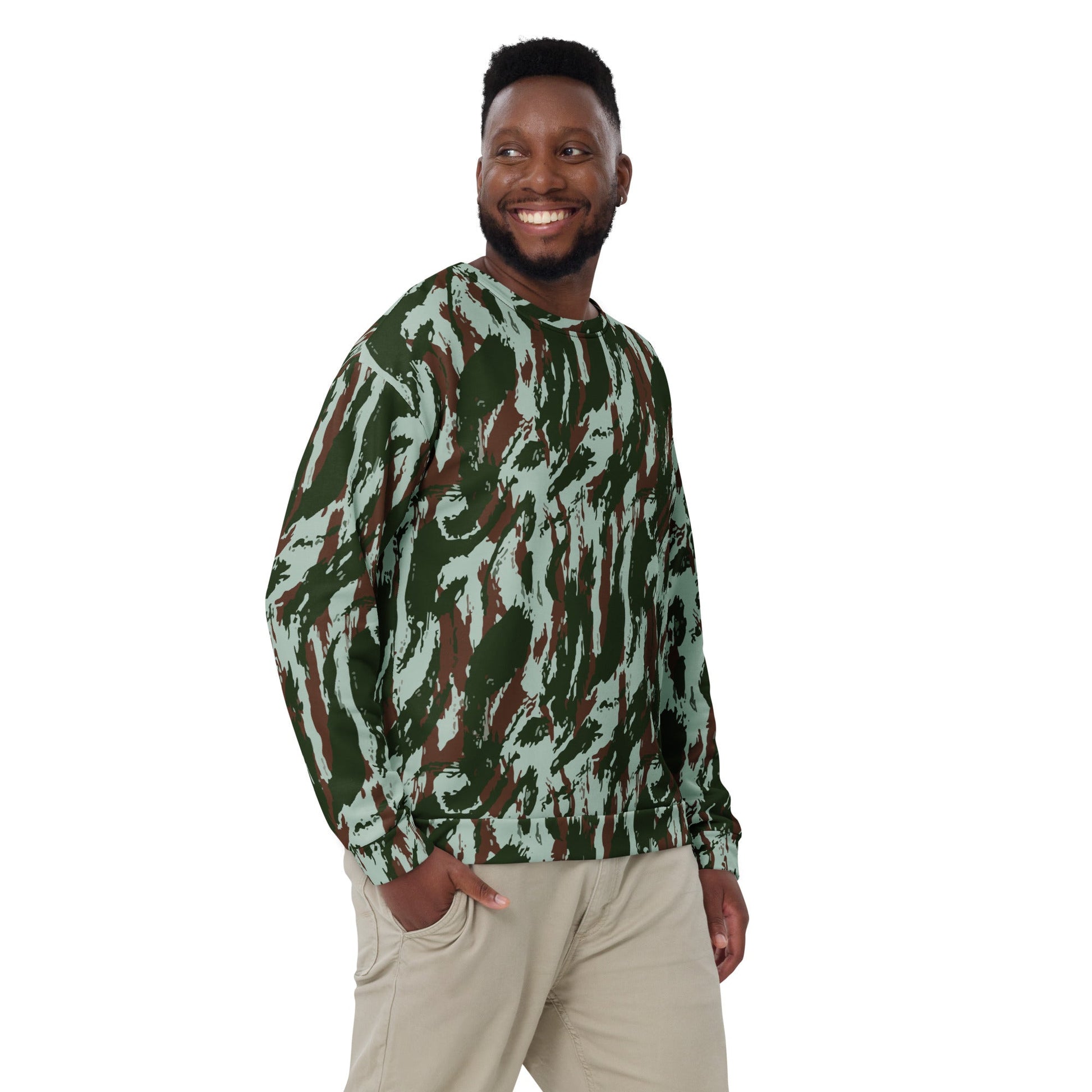 Brazilian Lizard Vertical CAMO Unisex Sweatshirt - Sweatshirts