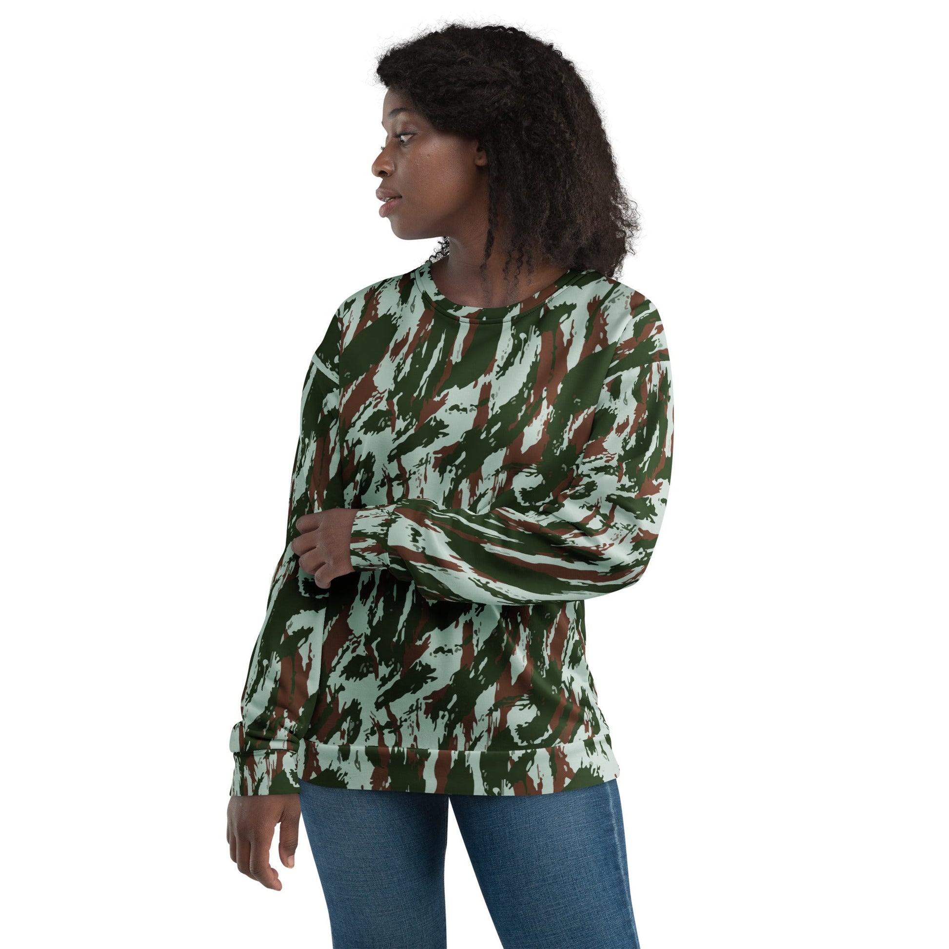 Brazilian Lizard Vertical CAMO Unisex Sweatshirt - Sweatshirts