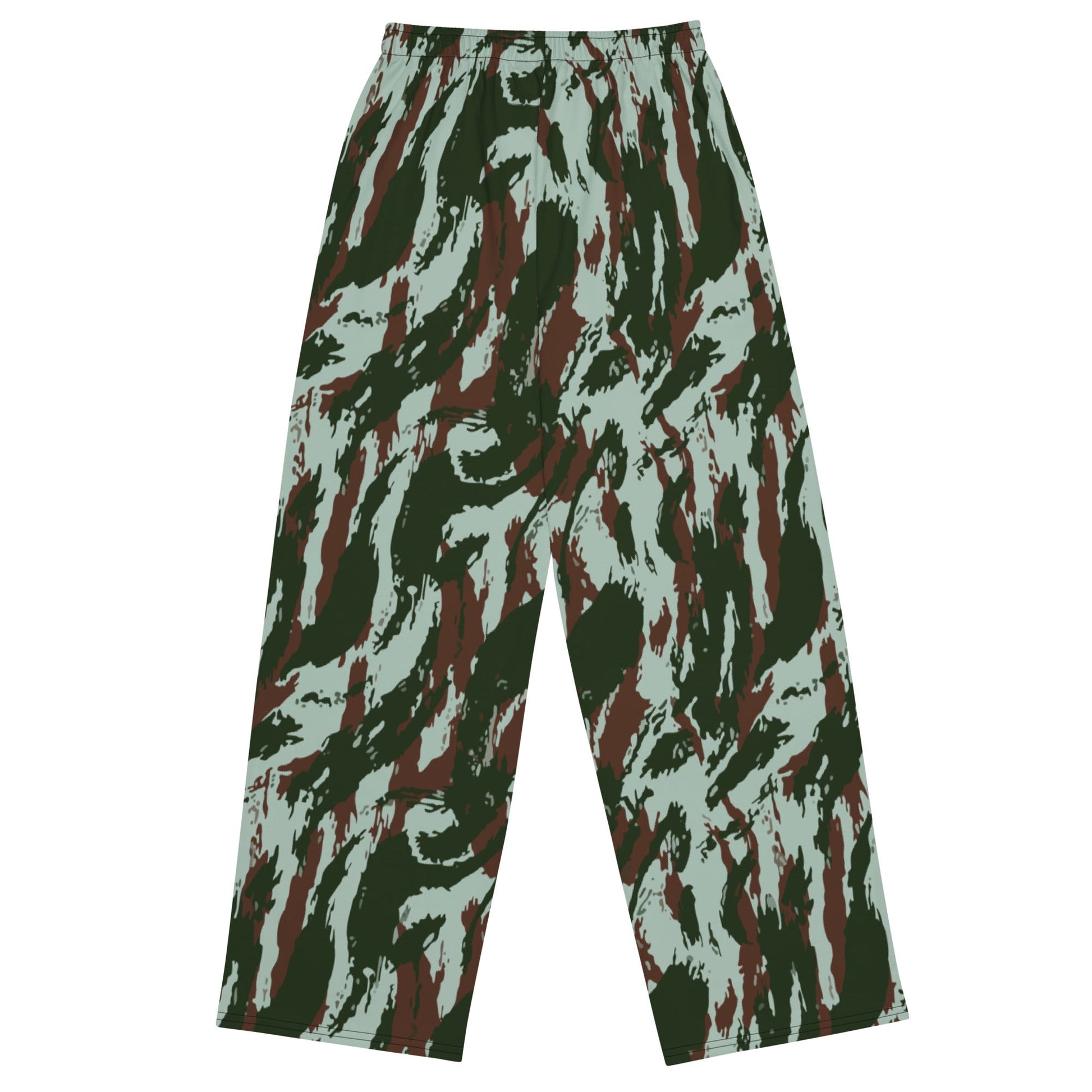 Brazilian Lizard Vertical CAMO unisex wide-leg pants - Wide-leg Pants