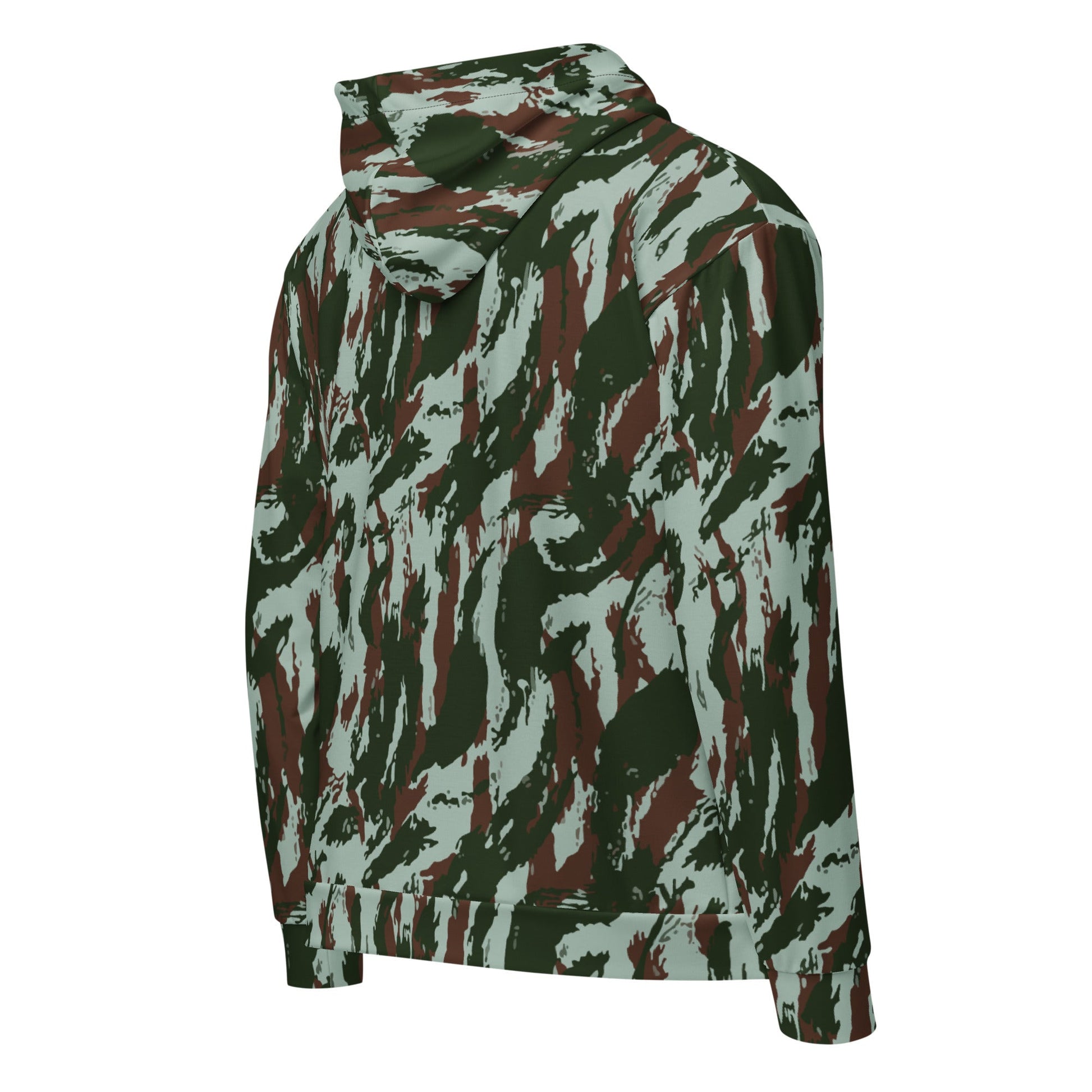 Brazilian Lizard Vertical CAMO Unisex zip hoodie - Zip Hoodies