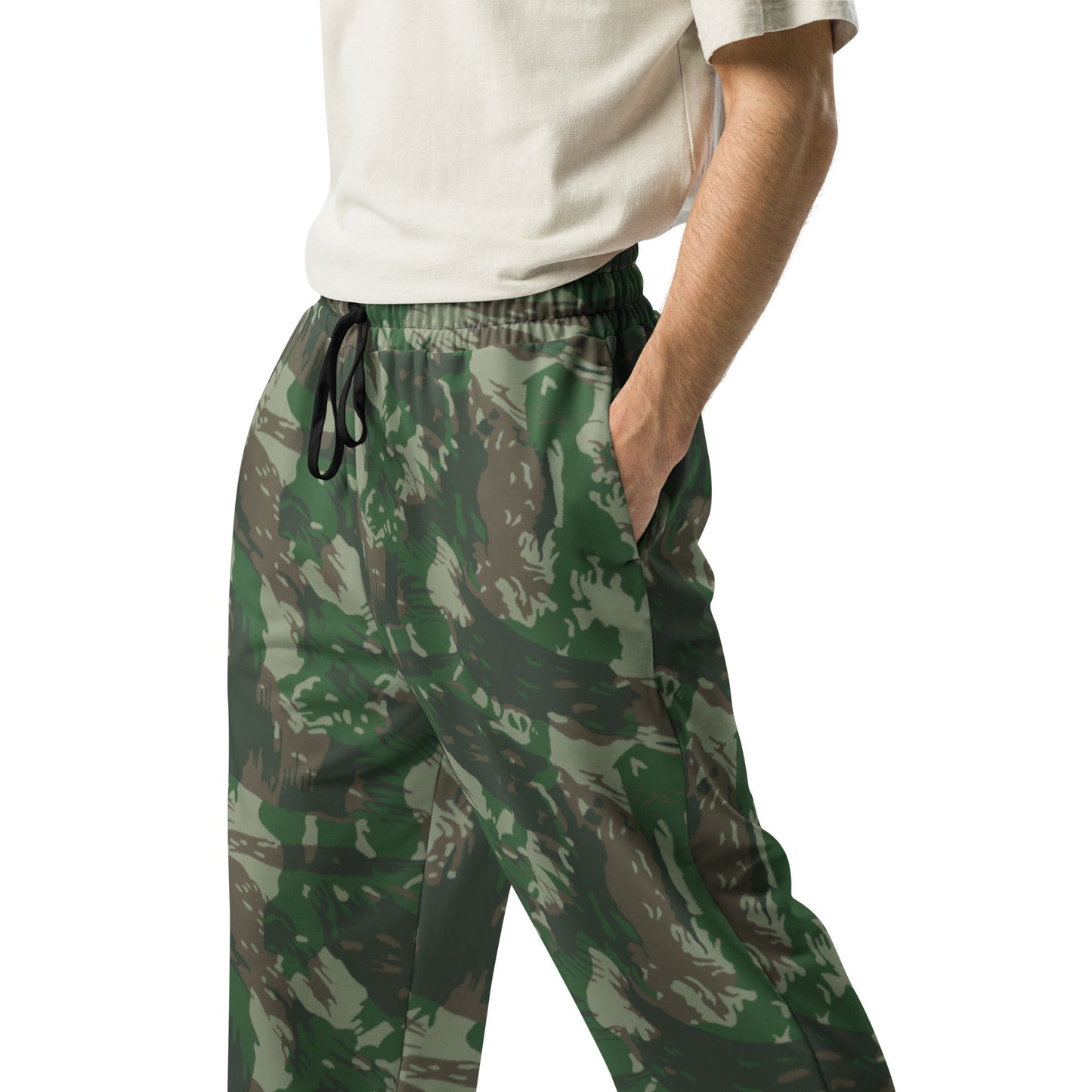 Brazilian Lizard CAMO Wide-leg joggers - Joggers