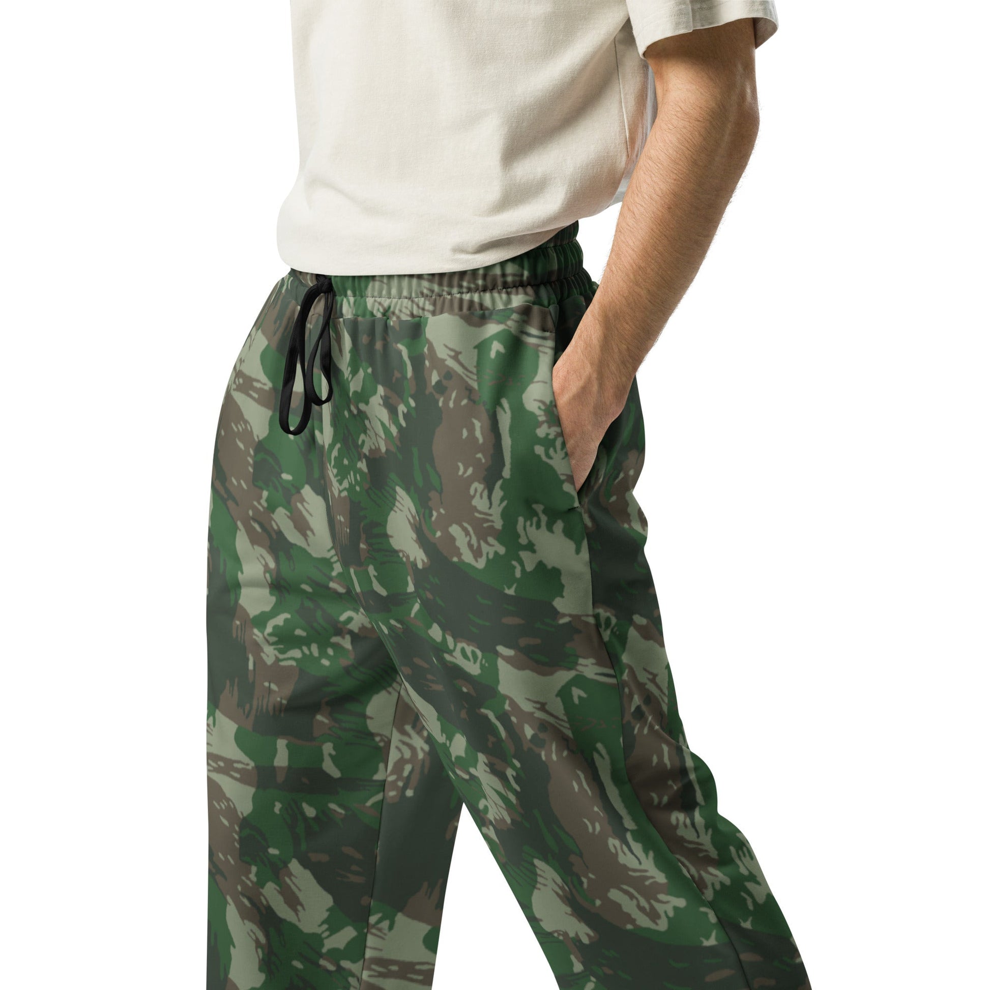 Brazilian Lizard CAMO Wide-leg joggers - Joggers