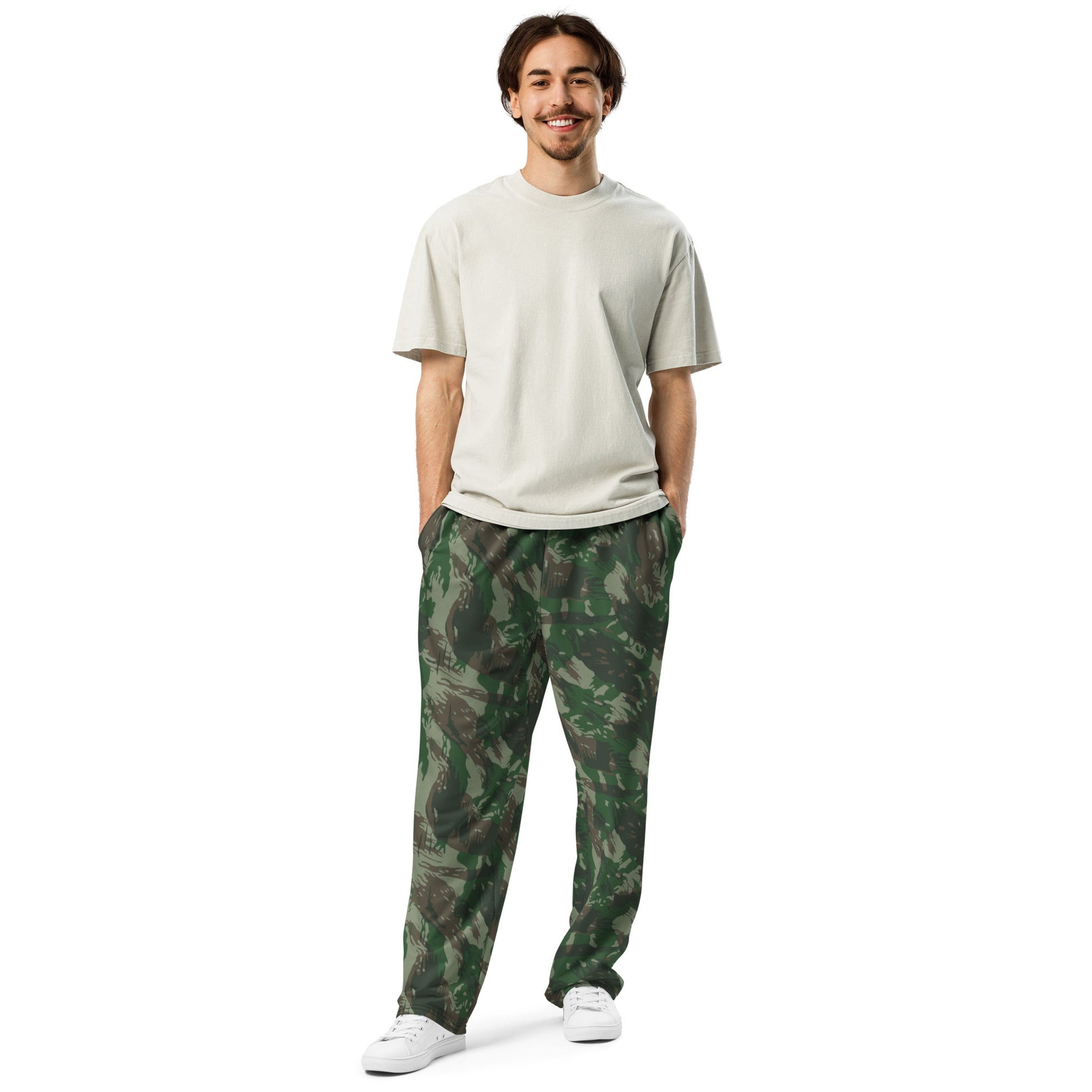 Brazilian Lizard CAMO Wide-leg joggers - Joggers