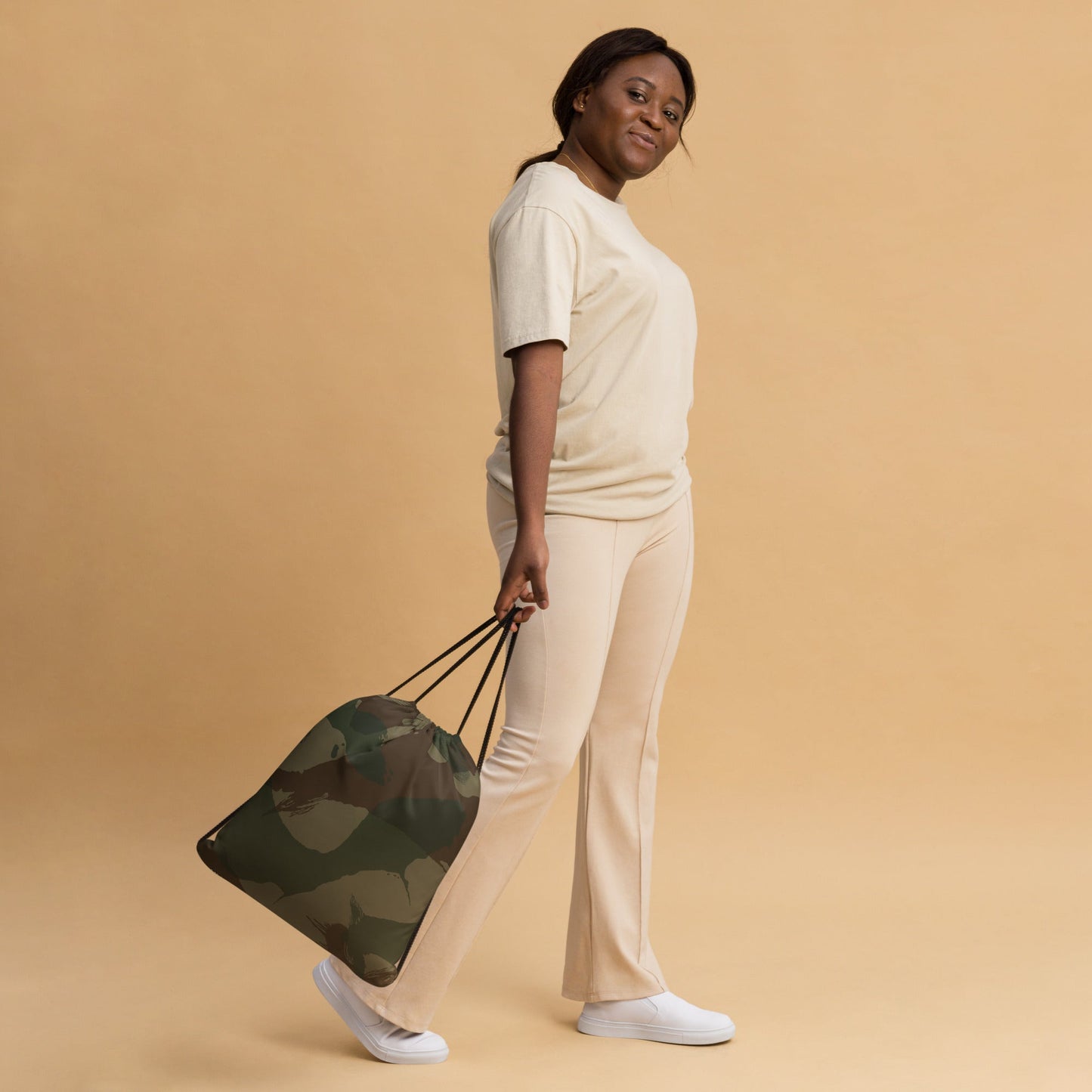 British 1959 Denison CAMO Drawstring Bag - Bags