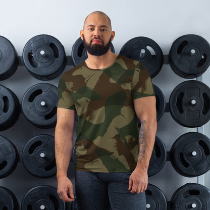 British 1959 Denison CAMO Mens athletic t-shirt - XS - Athletic T-Shirts