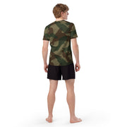 Denison 1959 CAMO Mens Short-Sleeve Rash Guard - SS