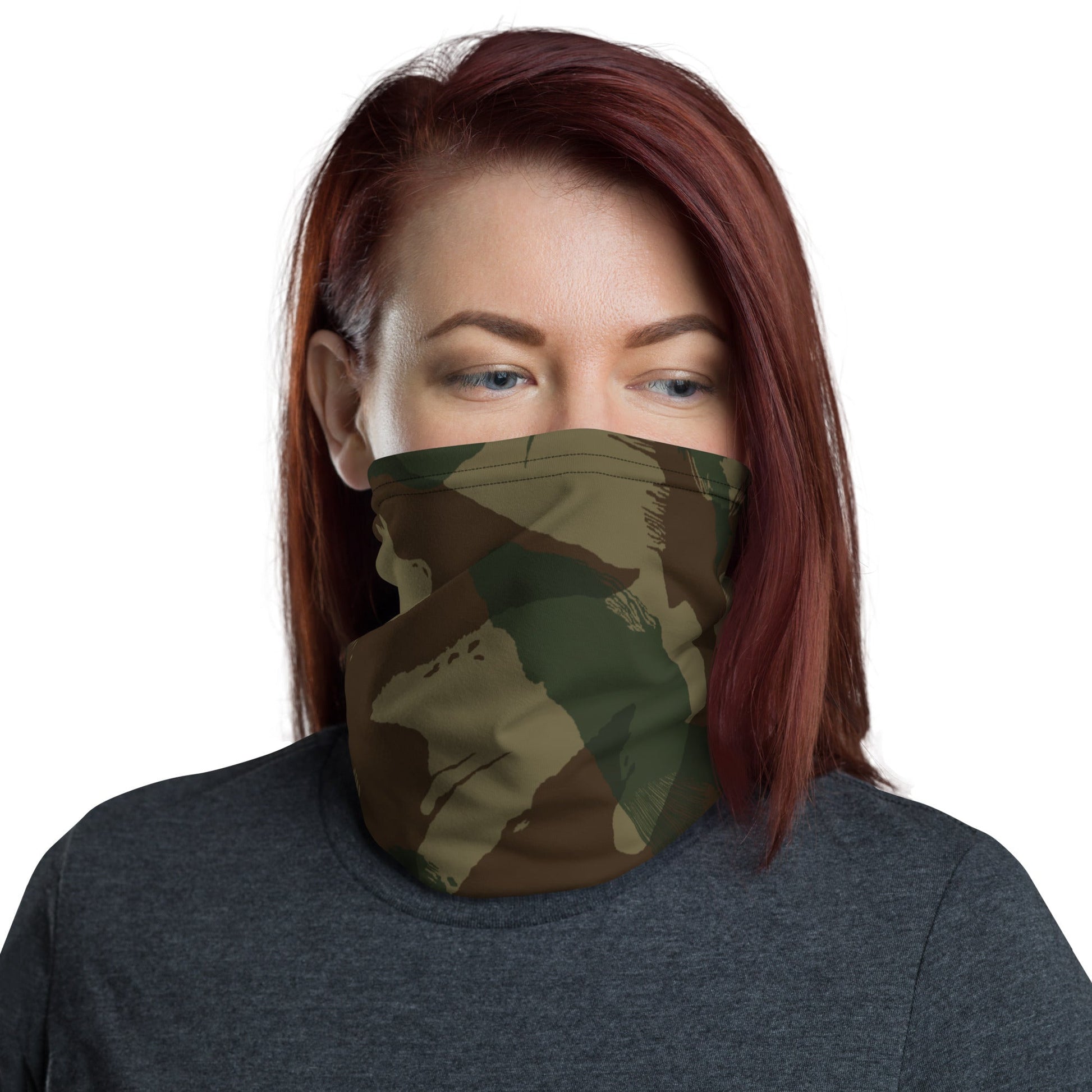 British 1959 Denison CAMO Neck Gaiter Gaiters