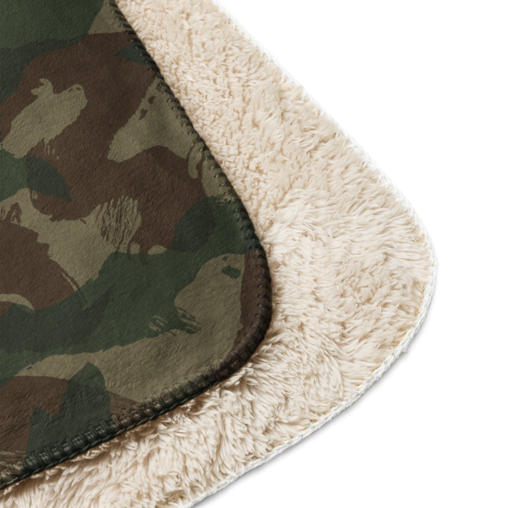 British 1959 Denison CAMO Sherpa Blanket