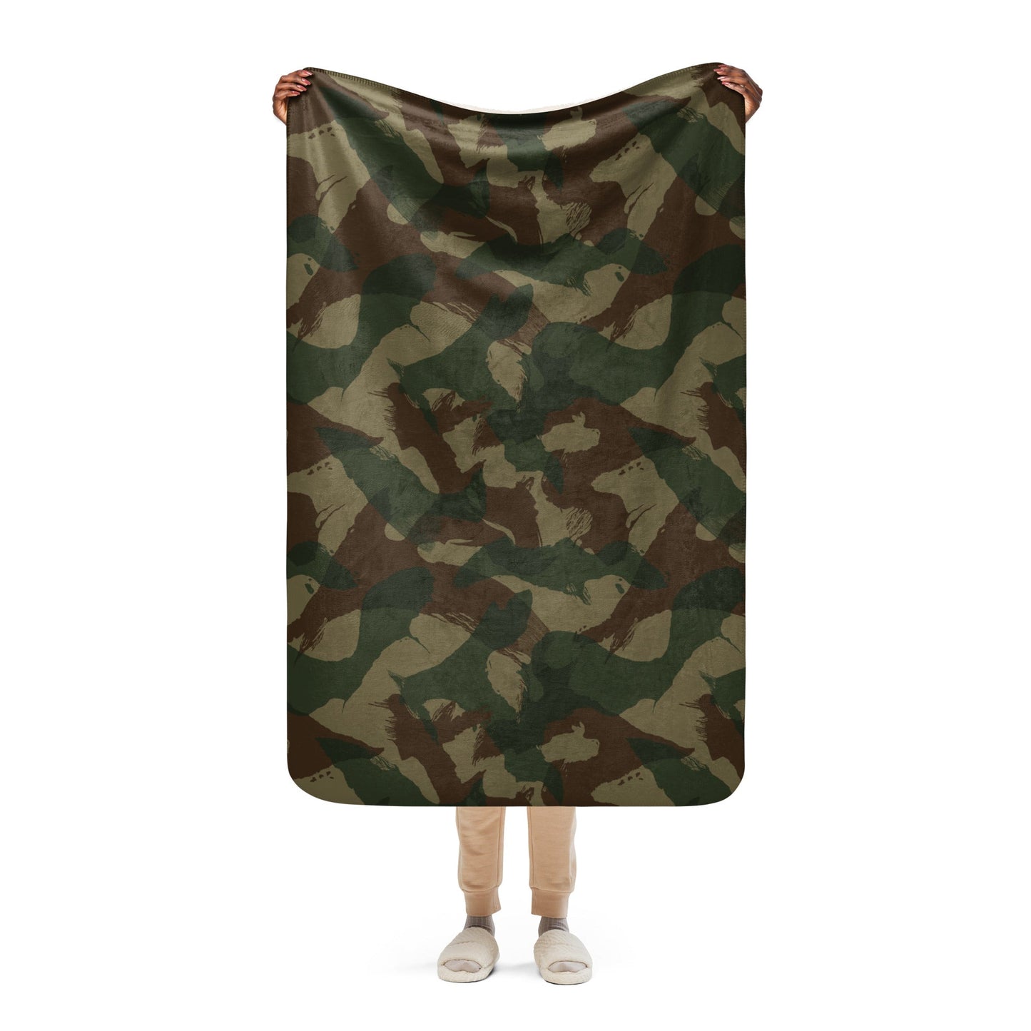 British 1959 Denison CAMO Sherpa Blanket