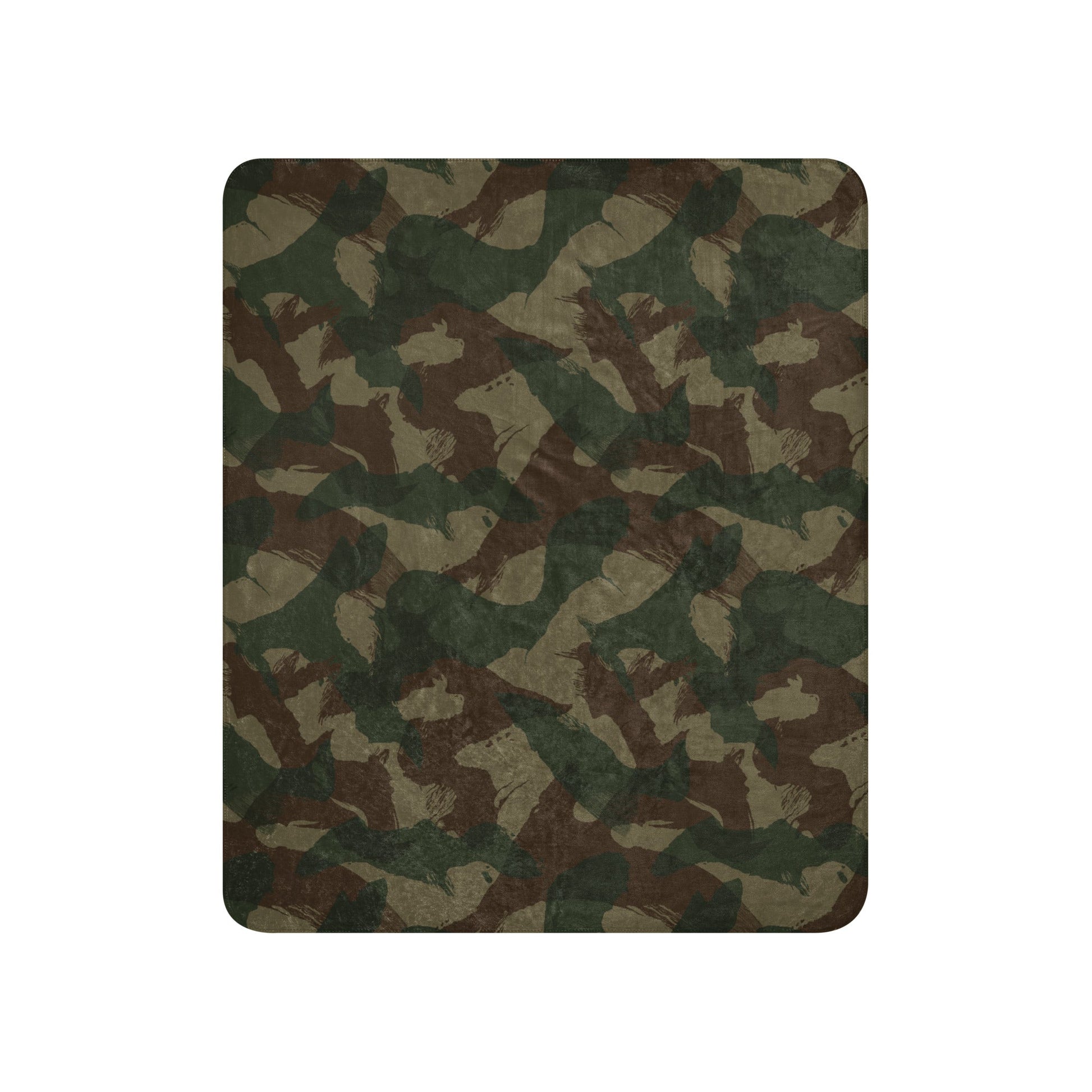 British 1959 Denison CAMO Sherpa Blanket