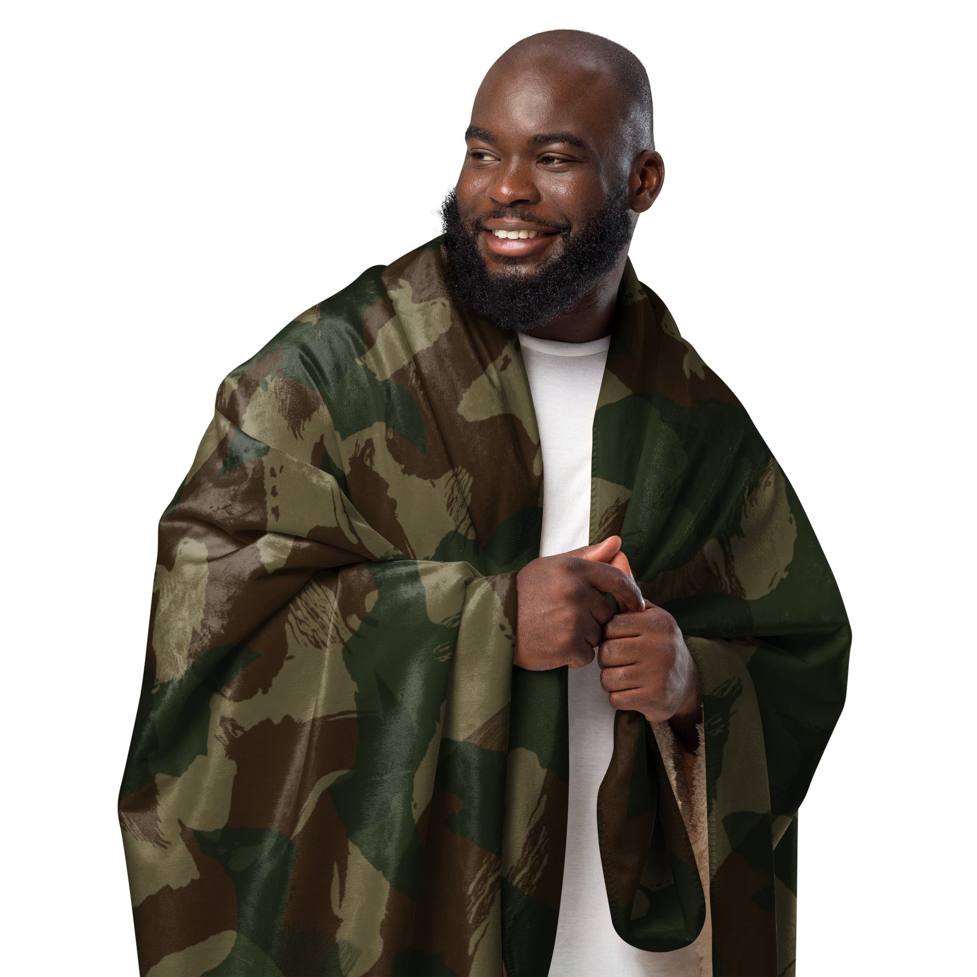 British 1959 Denison CAMO Sherpa Blanket