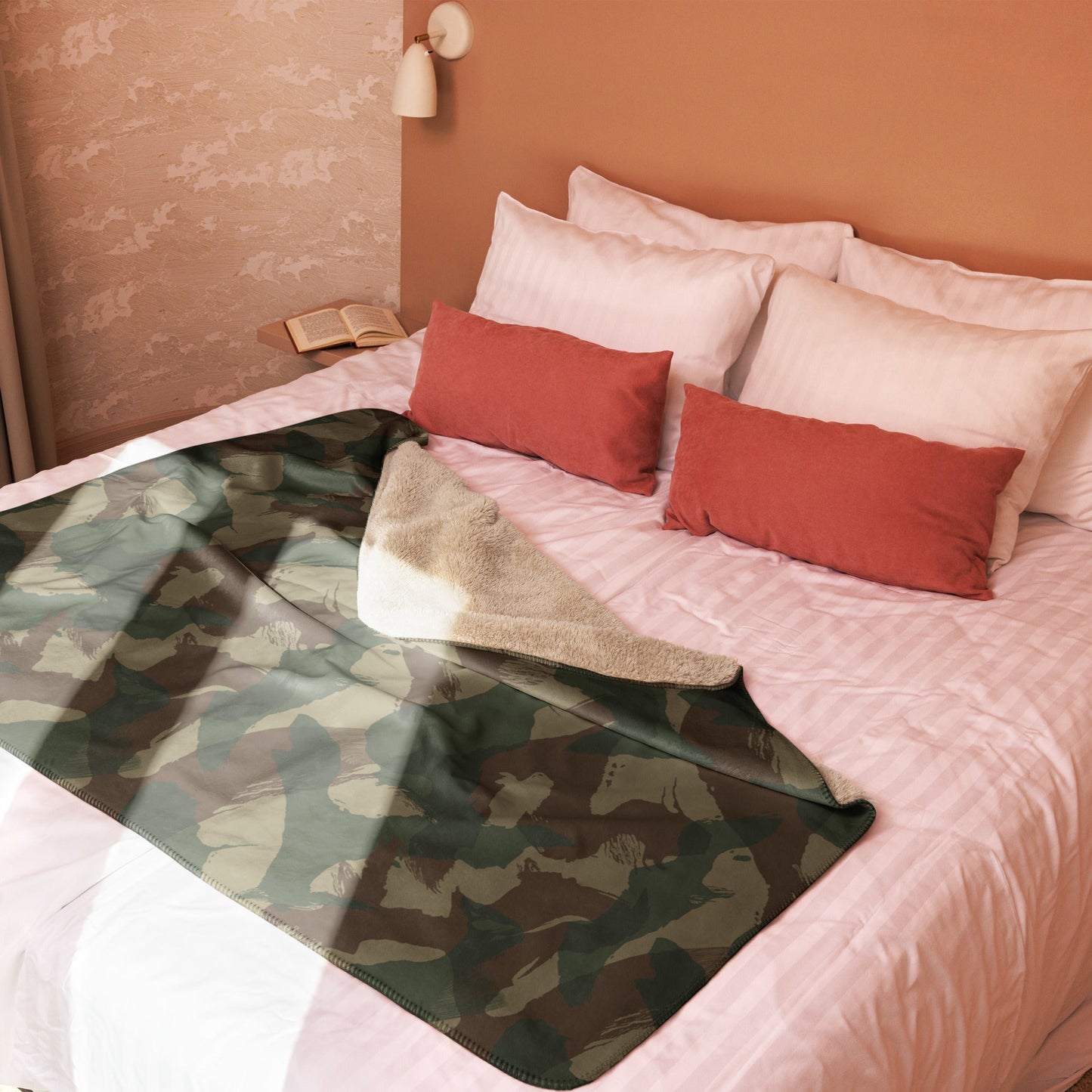 British 1959 Denison CAMO Sherpa Blanket