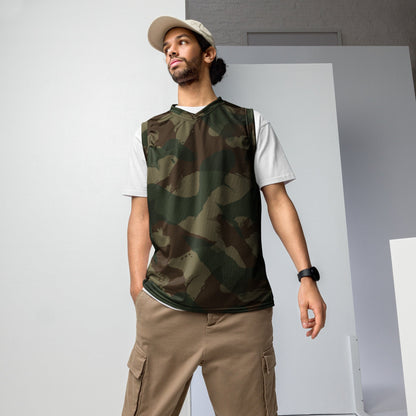 British 1959 Denison CAMO Unisex Basketball Jersey - 2XS