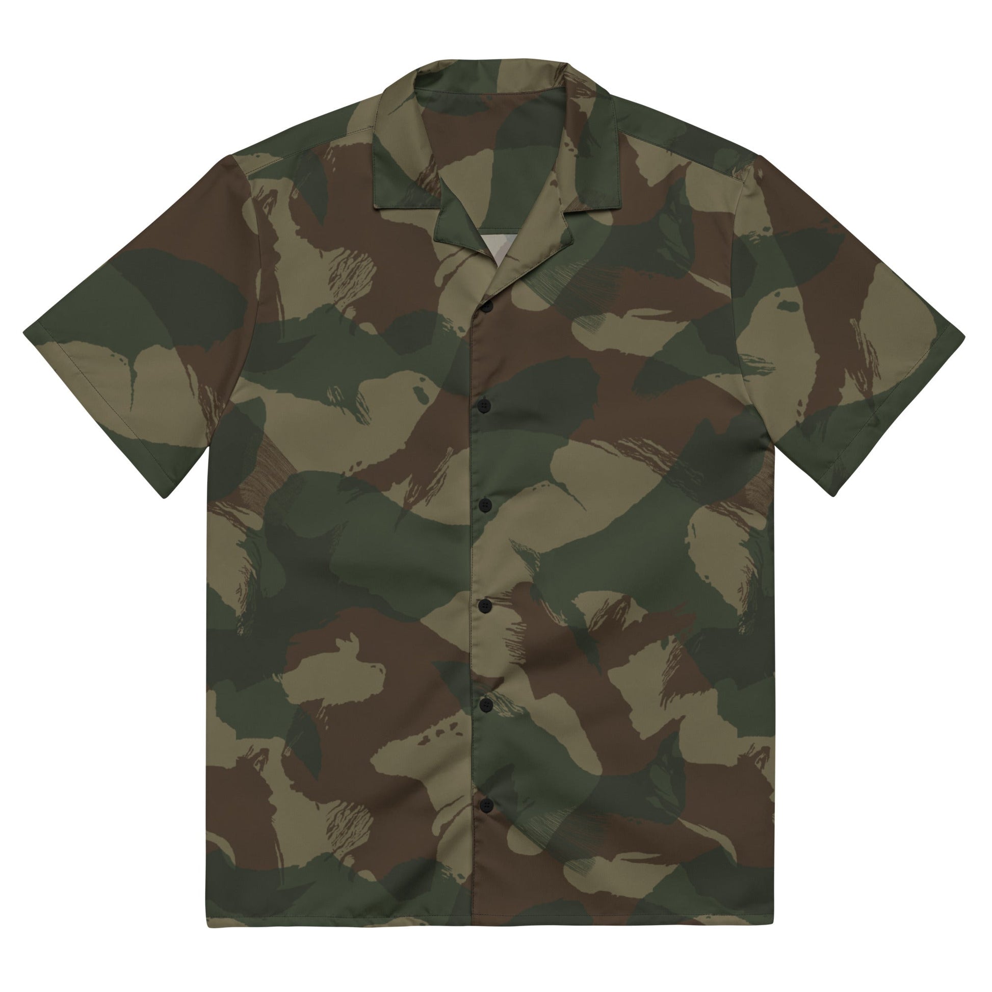 British 1959 Denison CAMO Unisex button shirt - 2XS - Button Shirts