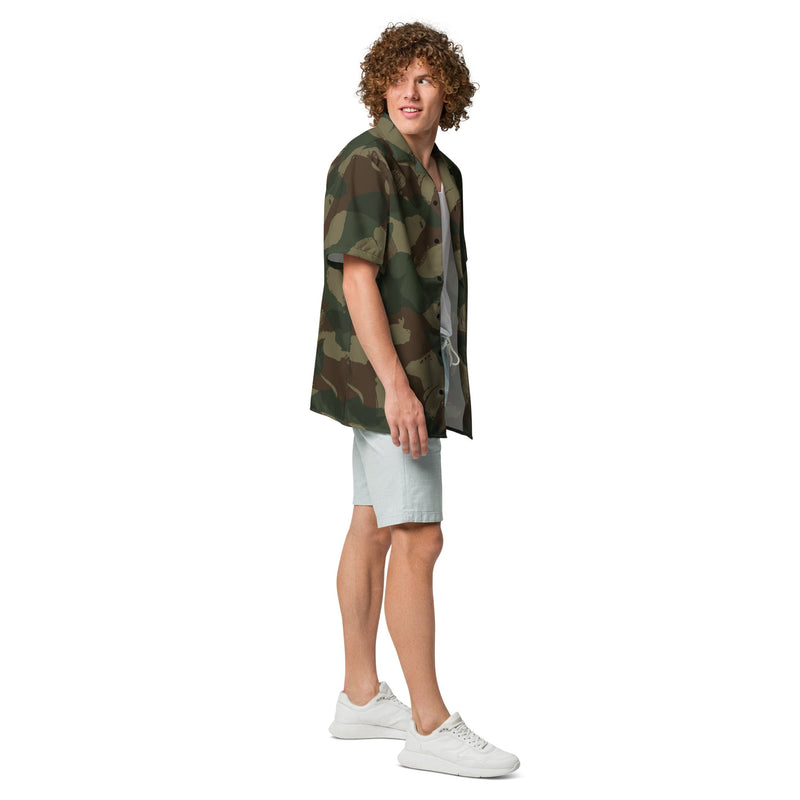Denison 1959 CAMO Unisex Short-Sleeve Button Shirt - Button-Up
