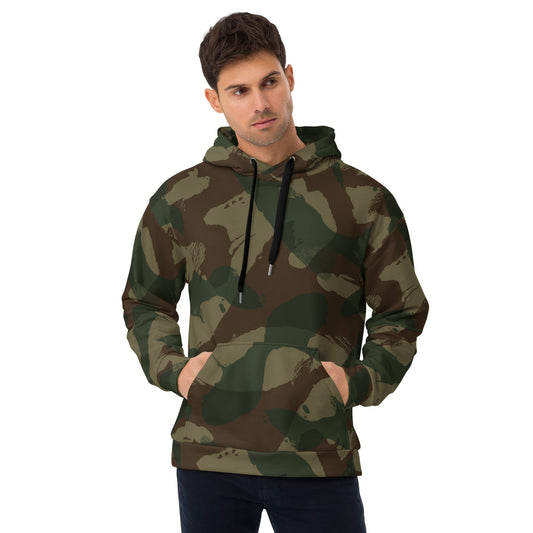 British 1959 Denison CAMO Unisex Hoodie - 2XS - Hoodies
