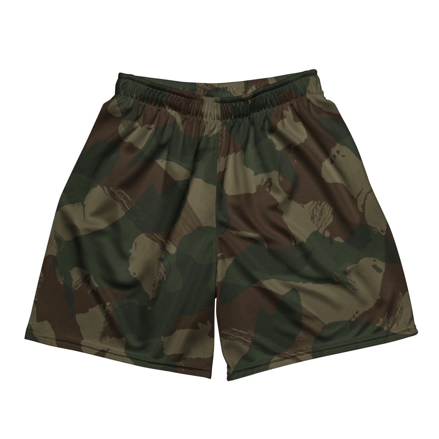 British 1959 Denison CAMO Unisex Mesh Shorts - 2XS