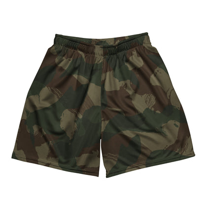 British 1959 Denison CAMO Unisex Mesh Shorts - 2XS
