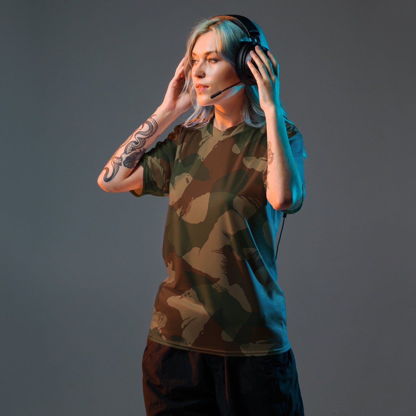 British 1959 Denison CAMO Unisex Sports Jersey