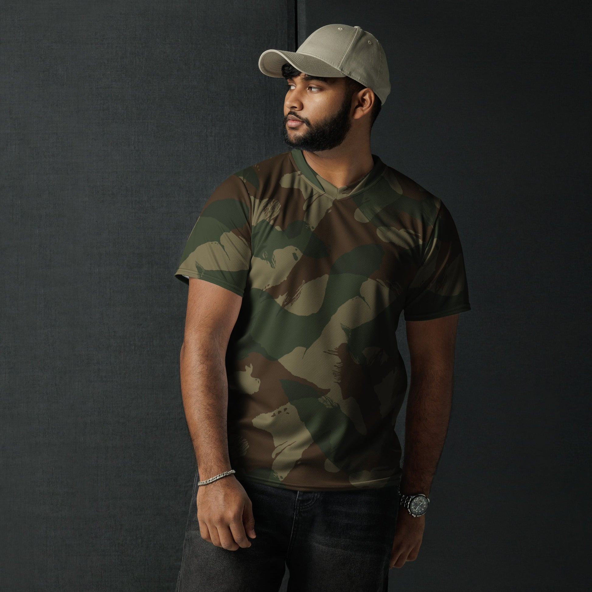 British 1959 Denison CAMO Unisex Sports Jersey