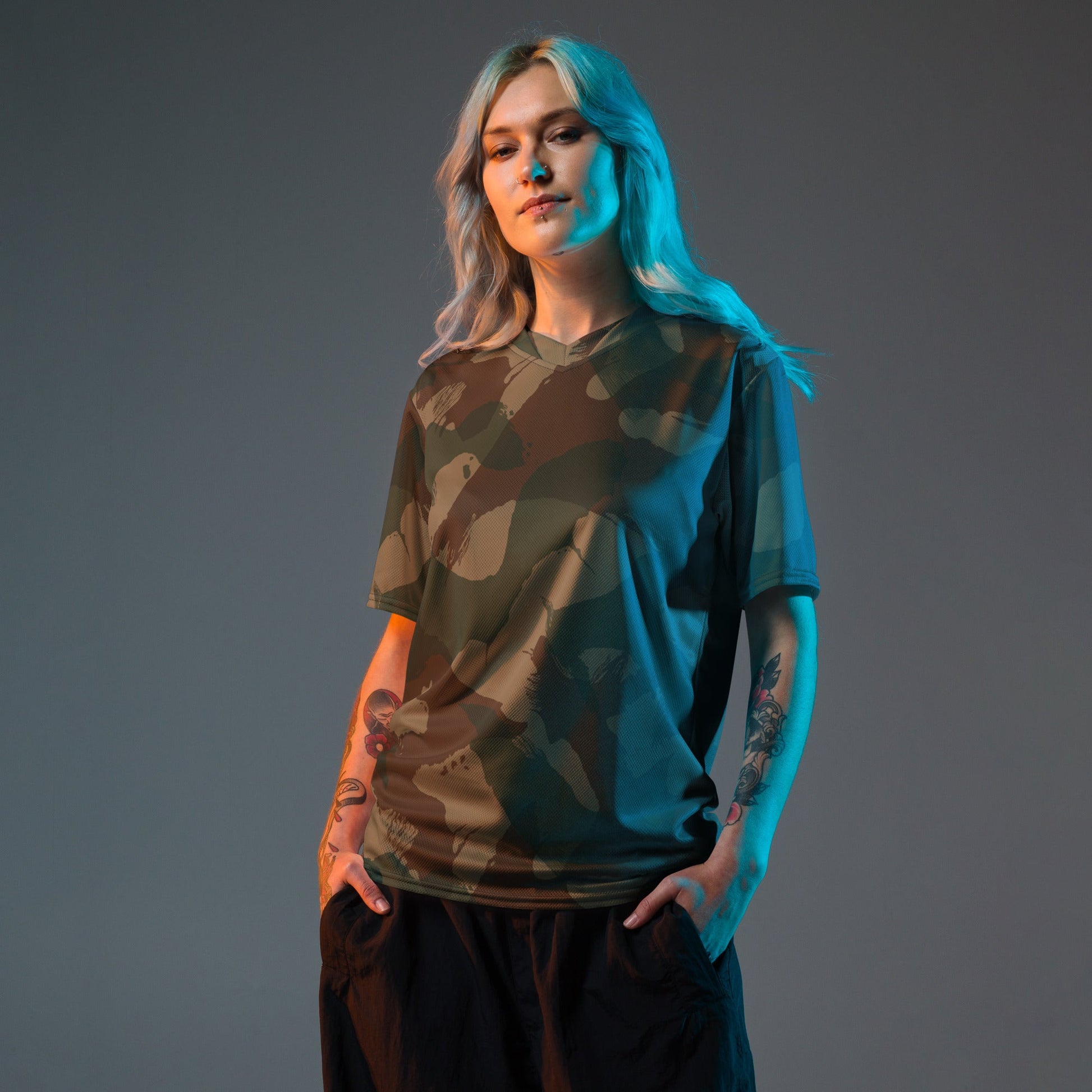 British 1959 Denison CAMO Unisex Sports Jersey