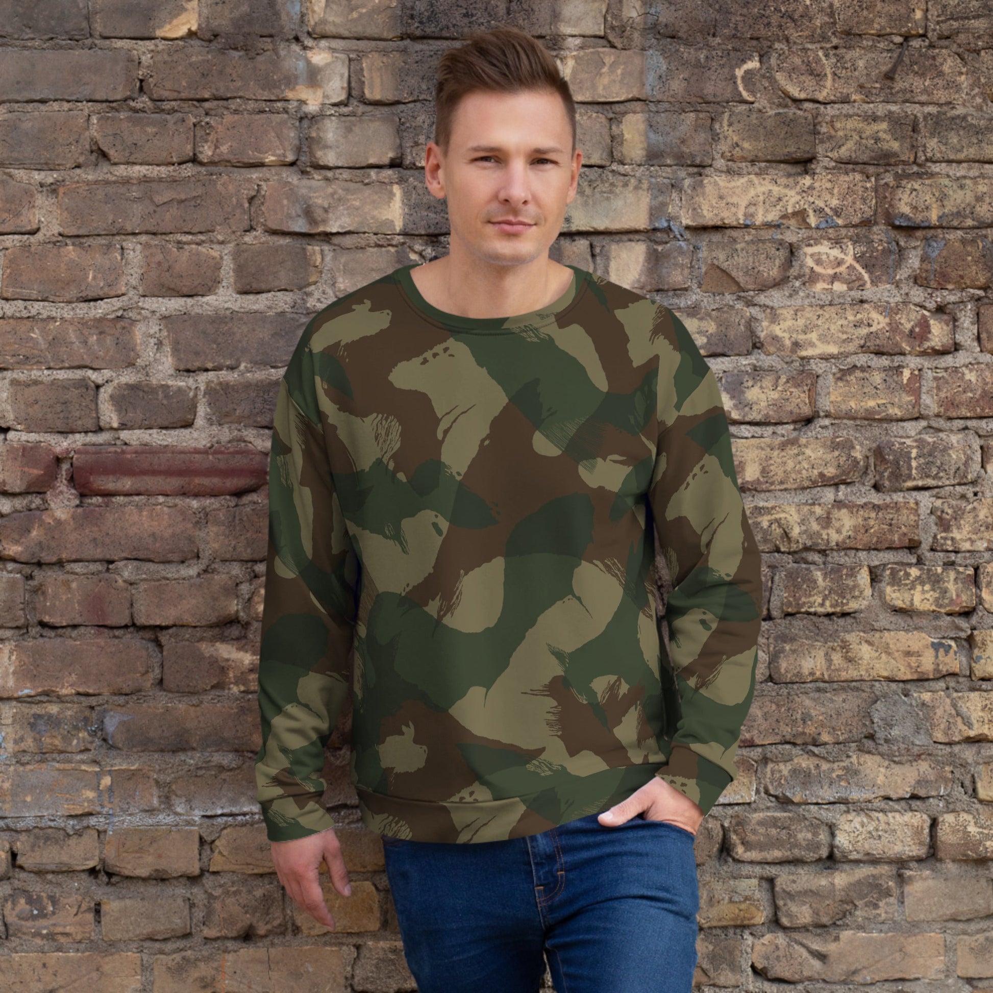 British 1959 Denison CAMO Unisex Sweatshirt - 2XS