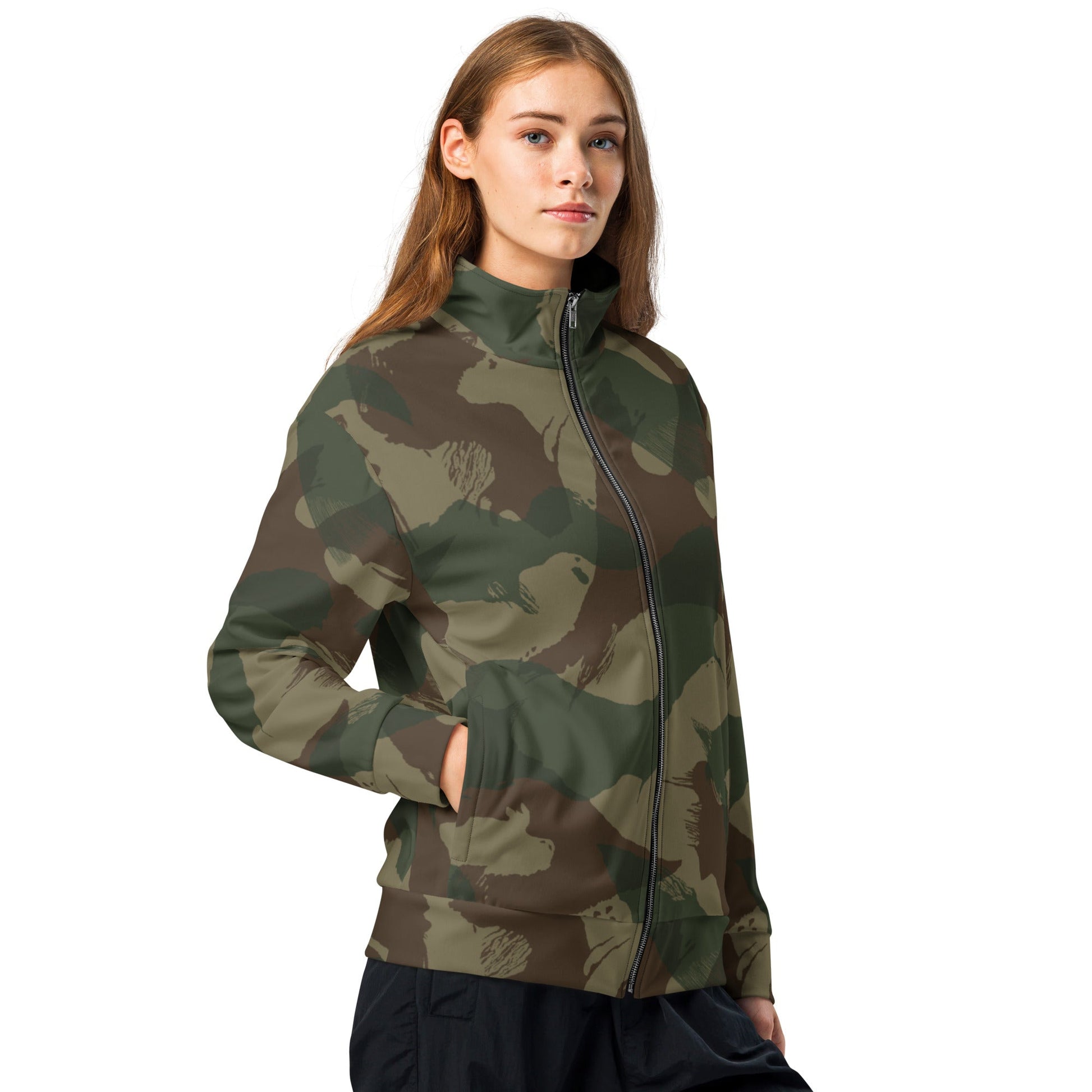 British 1959 Denison CAMO Unisex track jacket - Track Jackets