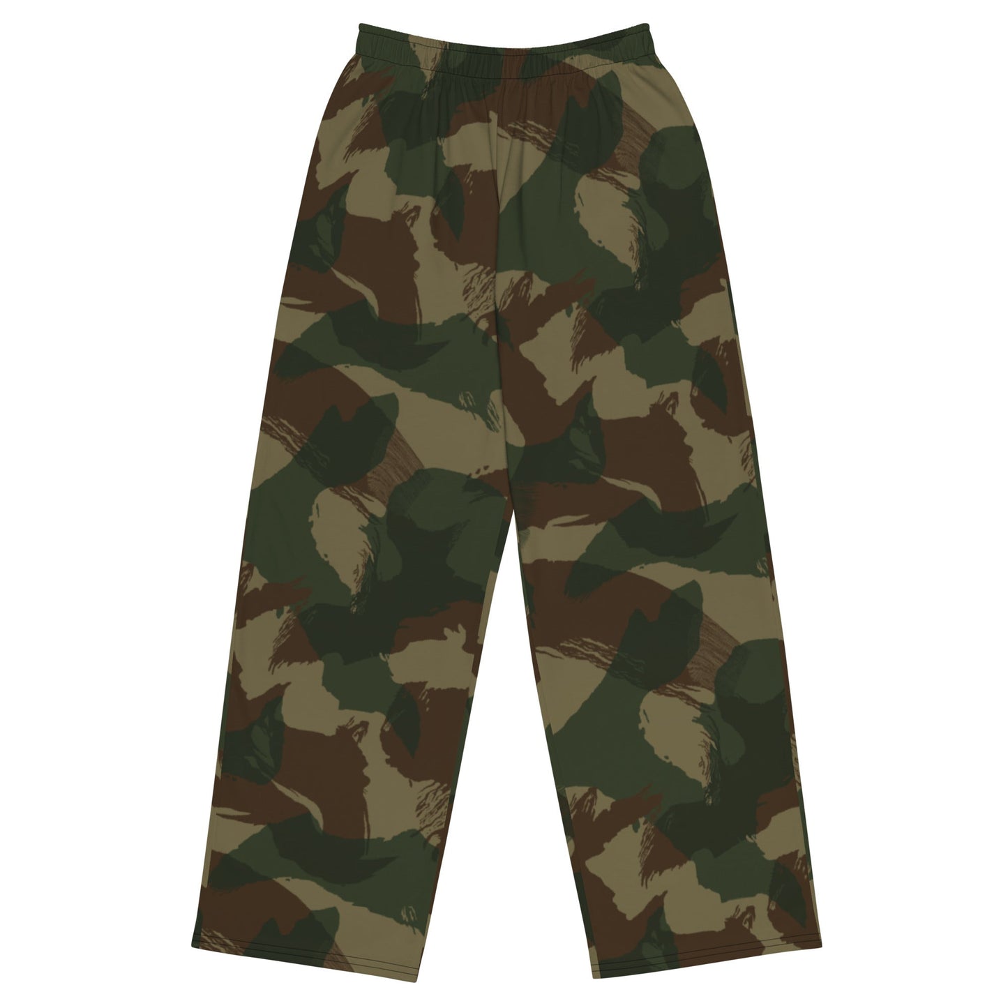 British 1959 Denison CAMO Unisex Wide-Leg Leisure Pants - 2XS