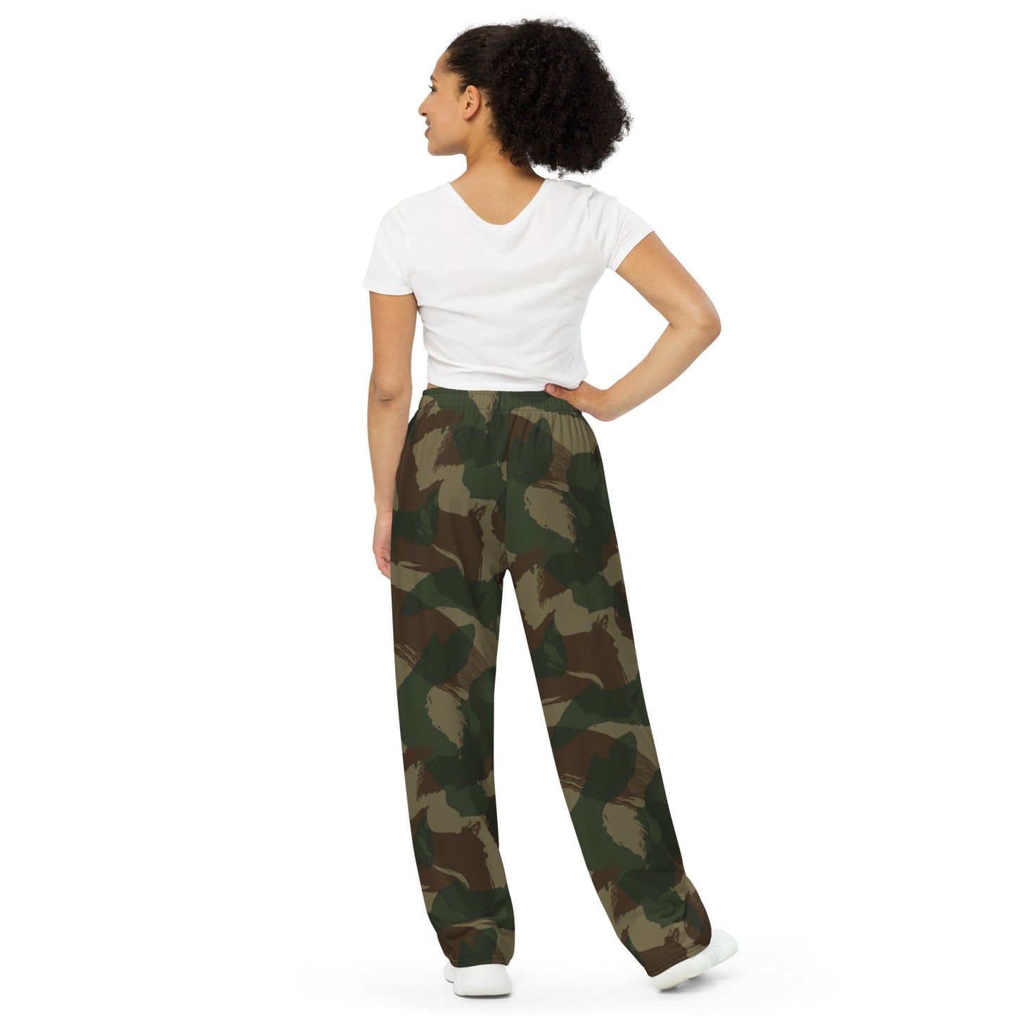 British 1959 Denison CAMO Unisex Wide-Leg Leisure Pants