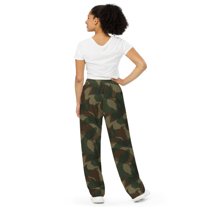 British 1959 Denison CAMO Unisex Wide-Leg Leisure Pants