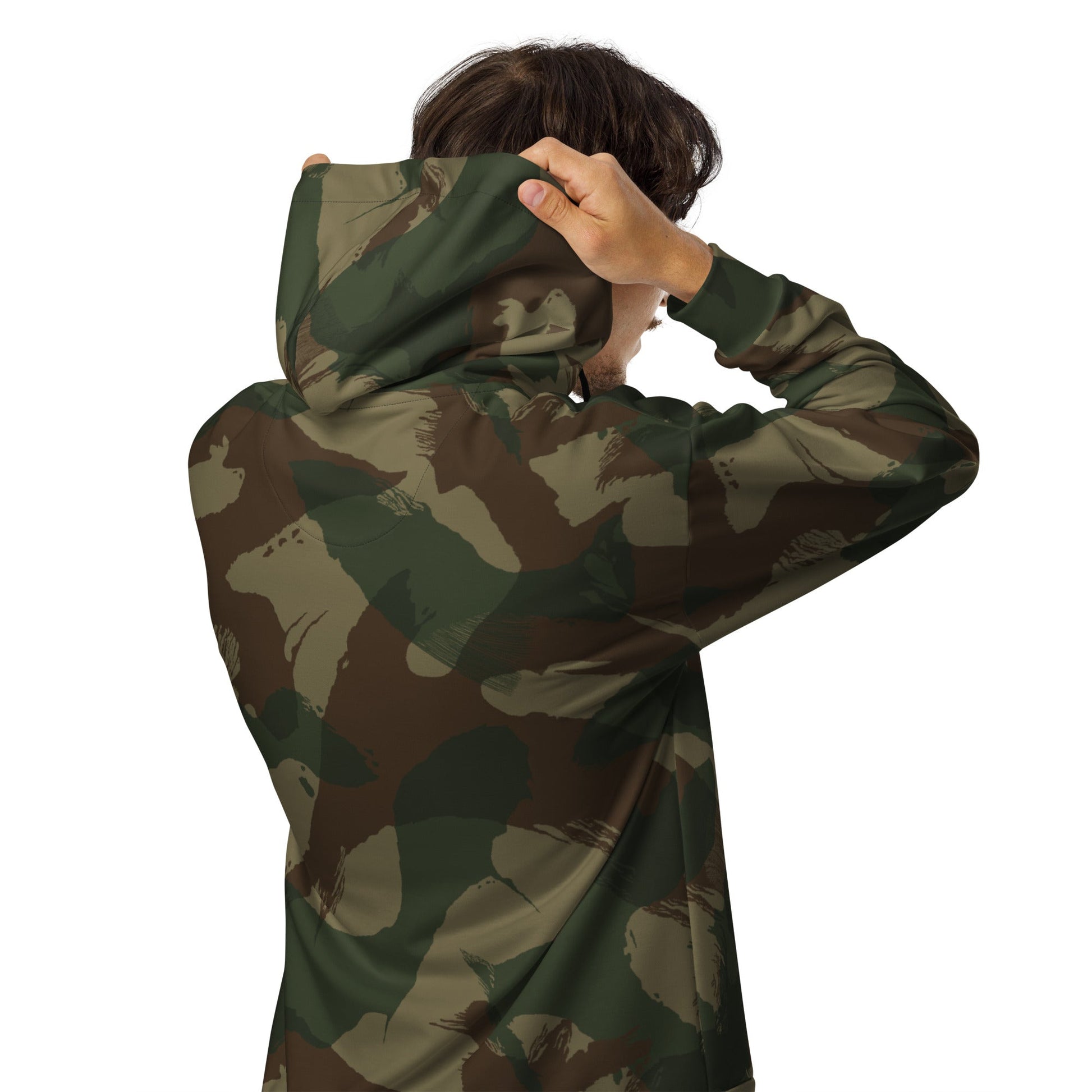 British 1959 Denison CAMO Unisex zip hoodie - Zip Hoodies
