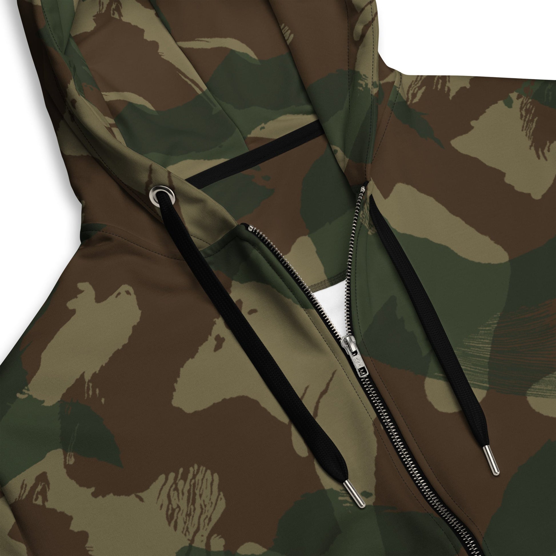 British 1959 Denison CAMO Unisex zip hoodie - Zip Hoodies