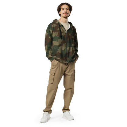 British 1959 Denison CAMO Unisex zip hoodie - Zip Hoodies