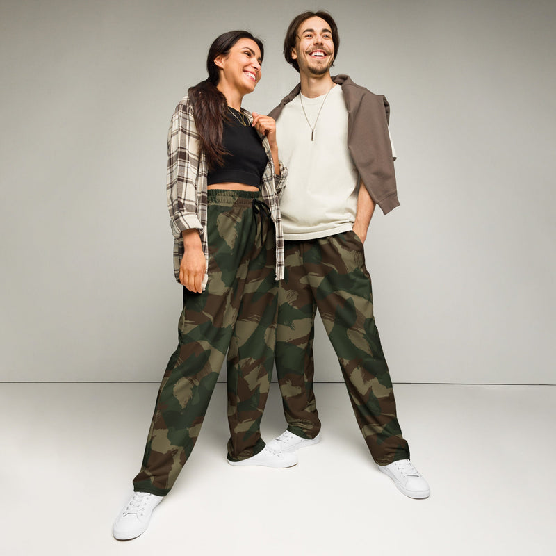 Denison 1959 CAMO Unisex Wide-Leg Joggers - 2XS