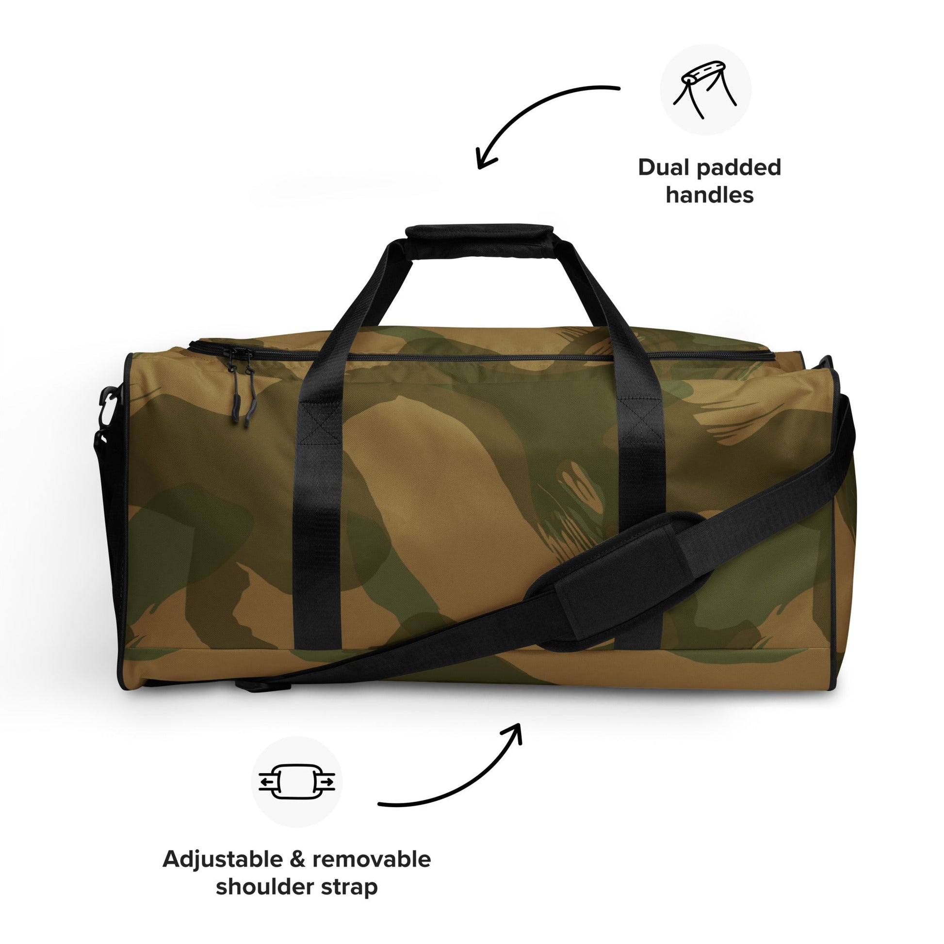 British Denison Airborne CAMO Duffle bag - Bags