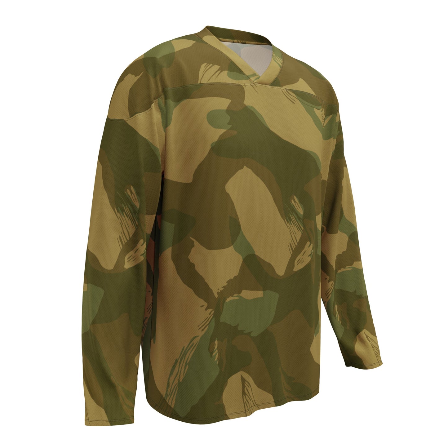 British Denison Airborne CAMO hockey fan jersey Hockey Jerseys