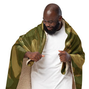 Denison WWII Airborne CAMO Sherpa Blanket