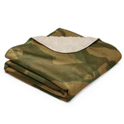 Denison WWII Airborne CAMO Sherpa Blanket
