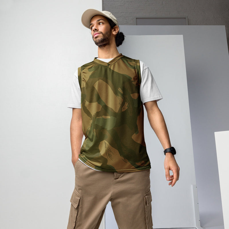 Denison WWII Airborne CAMO Unisex Basketball Jersey - 2XS