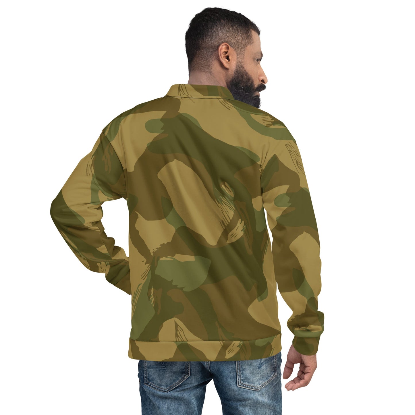 British Denison Airborne CAMO Unisex Bomber Jacket - Jackets