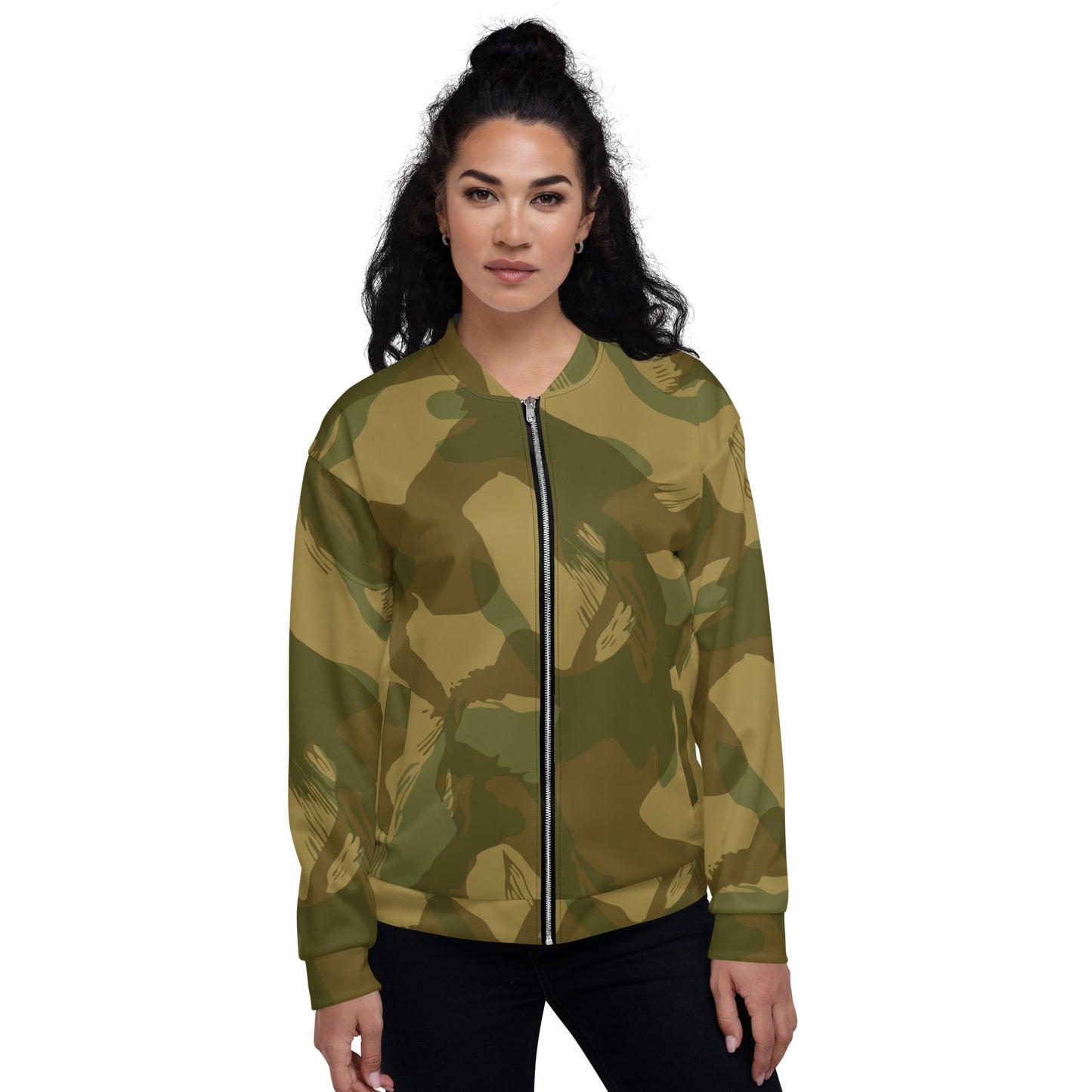 British Denison Airborne CAMO Unisex Bomber Jacket - Jackets